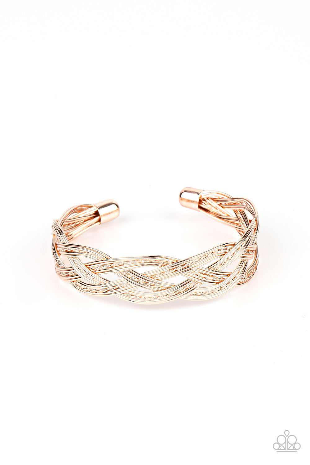 Get Your Wires Crossed Rose Gold